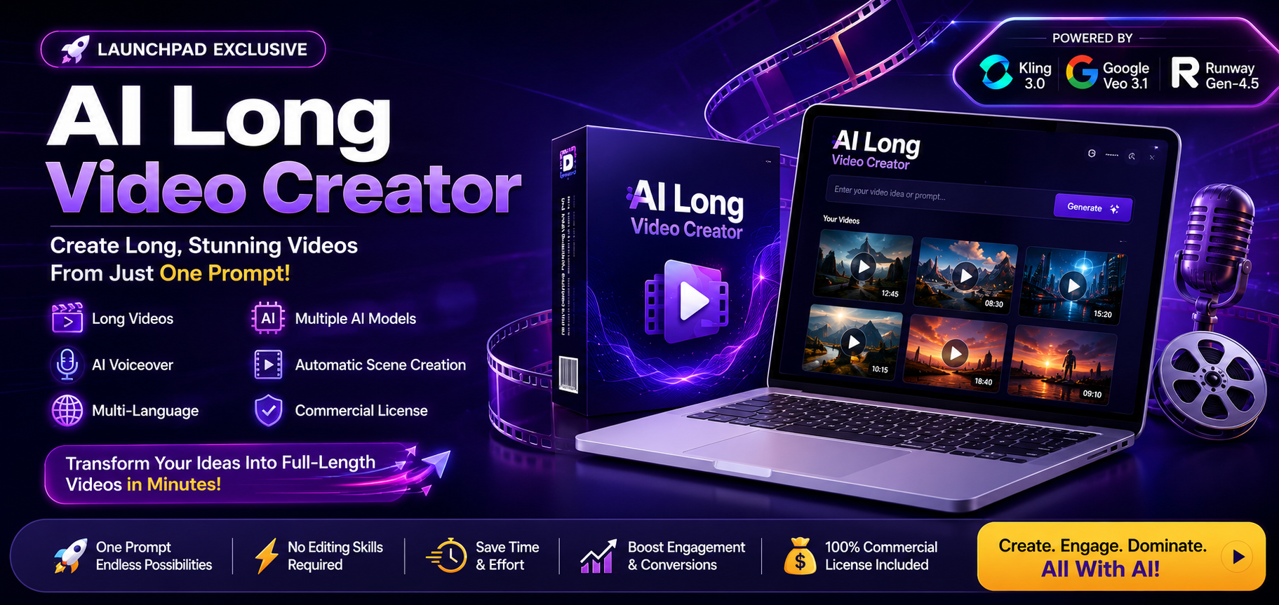 AI Long Video Creator. Create Cinematic Long-Form Videos With Just One Prompt. - Image 2